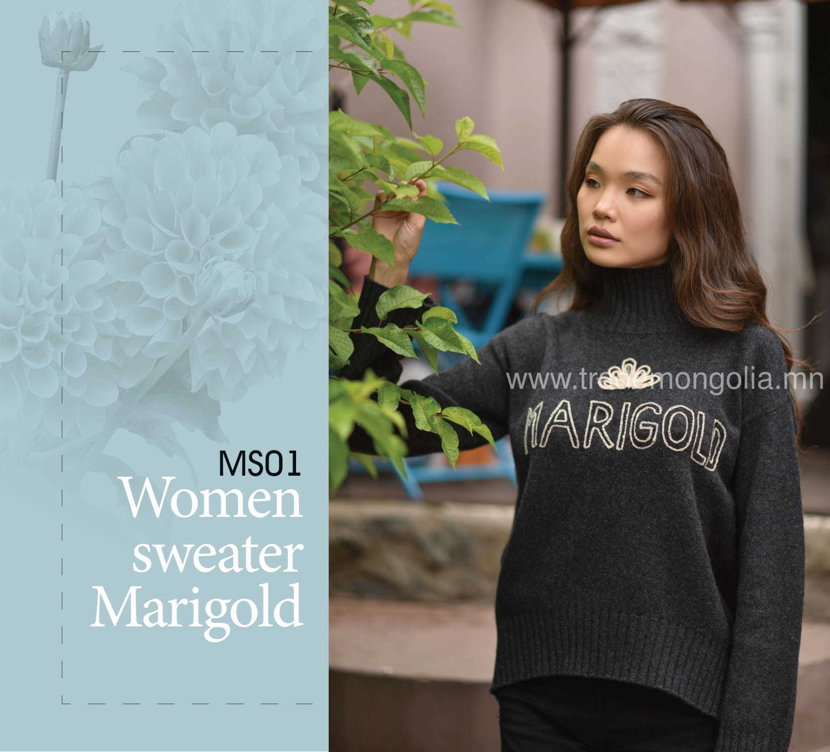 MS01 Women sweater Marigold